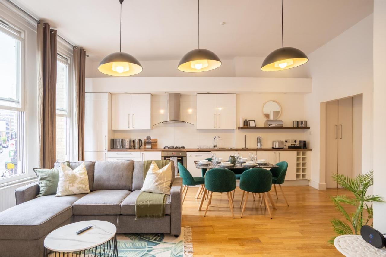 Perfect For Business & Corporate Stays - Three Bed With City View Shoreditch Londra Dış mekan fotoğraf